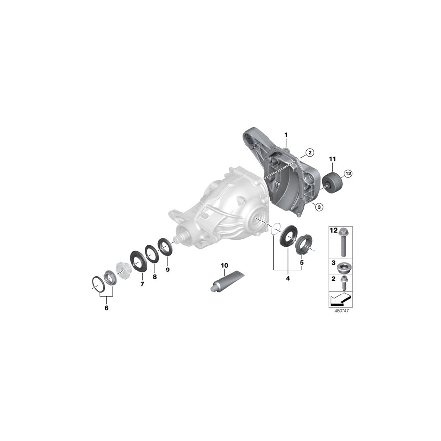 Genuine BMW 33108660050 G32 G02 G01 Vibration Absorber 131 HZ (Inc. 630dX, X4 30dX & 630d) | ML Performance US Car Parts