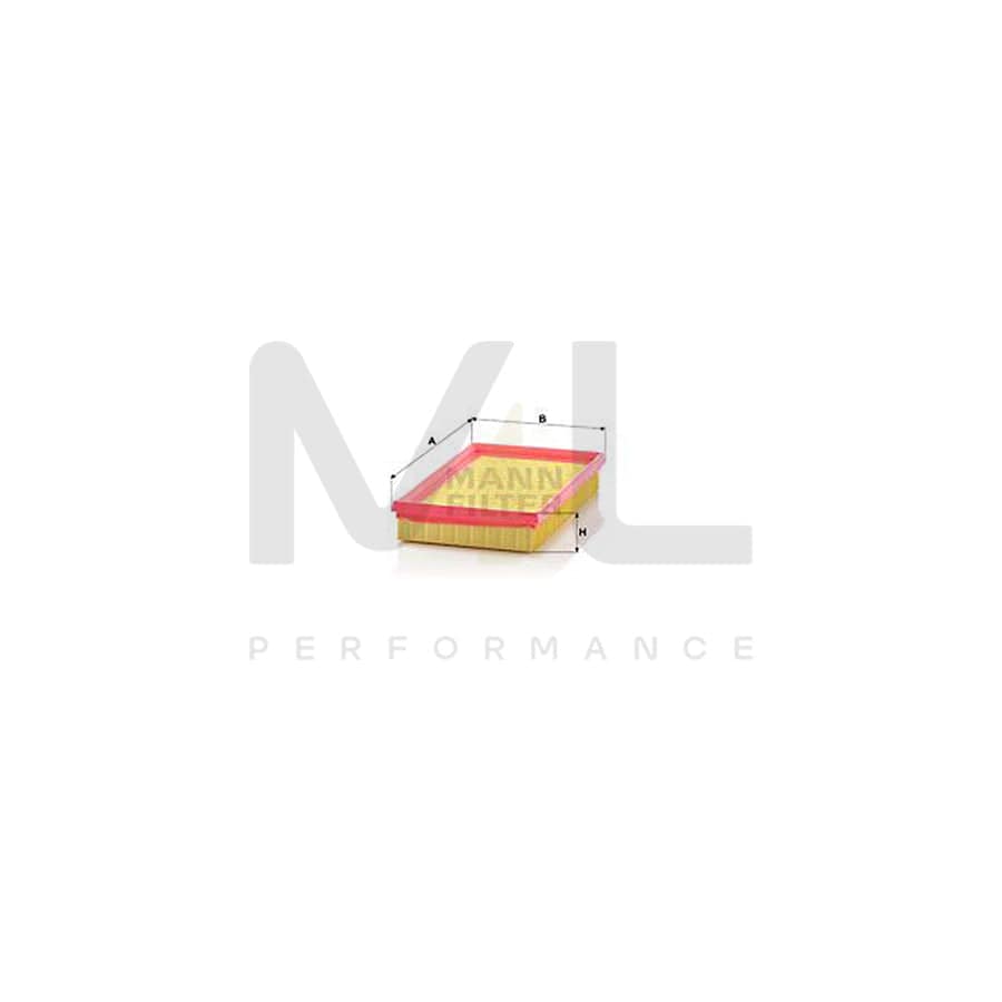 MANN-FILTER C 2463 Air Filter for MAZDA 323 Filter Insert