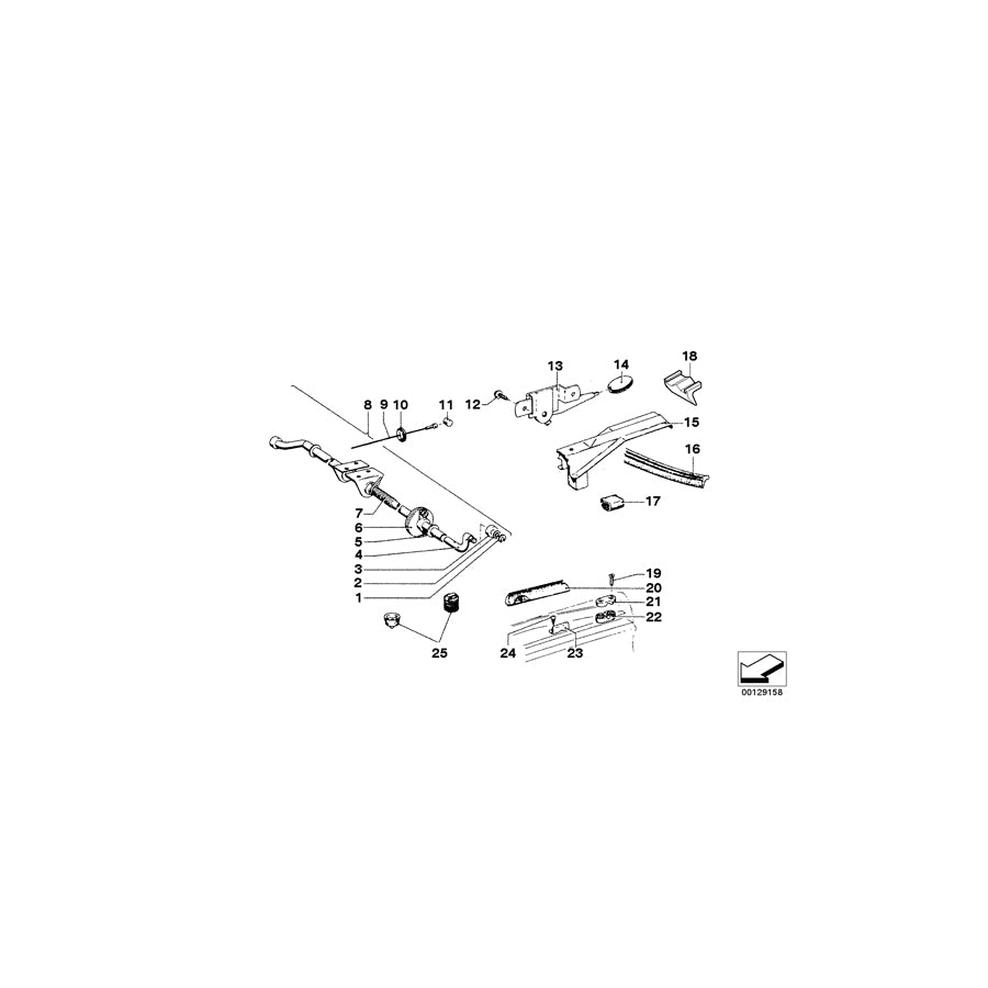 Genuine BMW 07119988505 Nipple (Inc. 1602) | ML Performance US Car Parts