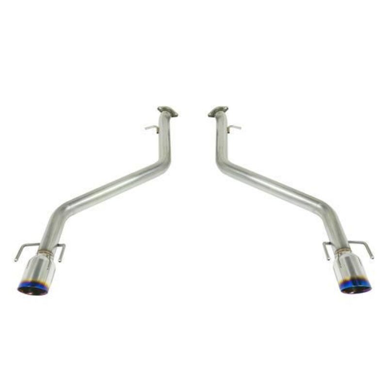 REMARK 2021+ Lexus IS300/ IS350 Axle Back Exhaust - Burnt Stainless Double Wall Tip(Muffler Version)