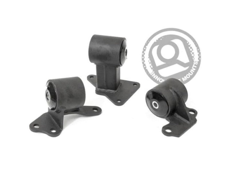 Innovative Mounts Innovative 94-97 Accord H/F Series Black Steel Mounts 75A Bushings (Auto Trans)