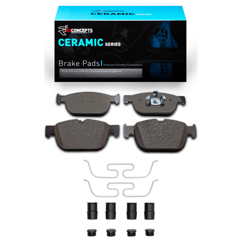 R1 Concepts R1 16-24 Polestar Polestar 2 Front Ceramic Brake Pads & Hardware Kit