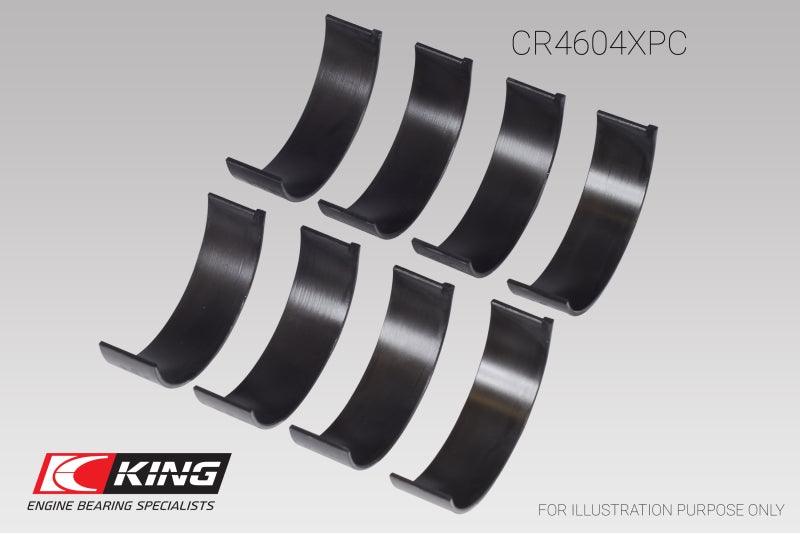 King Engine Bearings King Ford 2.3L Duratec Mazda L3-VDT MZR Turbo (Size 0.25) pMaxKote Coated Connecting Rod Bearing Set