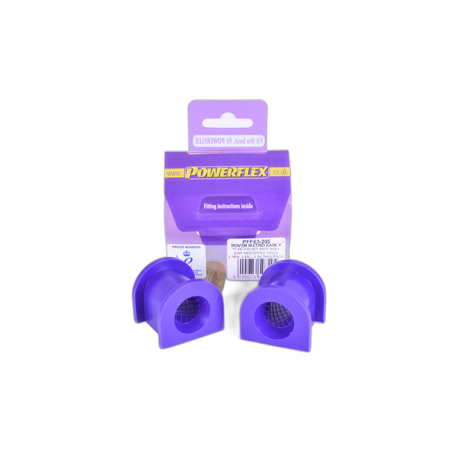 Powerflex PFF63-205 Rover Front Anti Roll Bar Bush 19mm (Inc. Metro & MG) | ML Performance US Car Parts