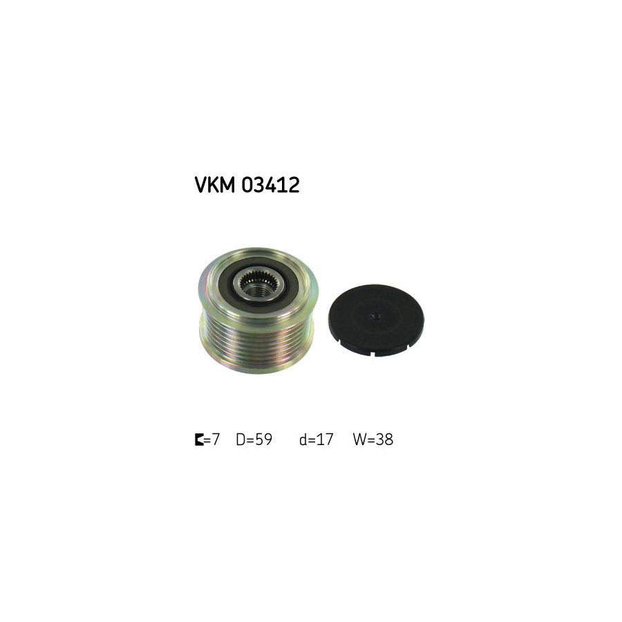 Skf Vkm 03412 Alternator Freewheel Clutch | ML Performance US Car Parts