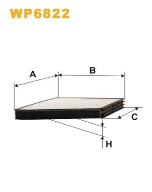 WIX Filters WP6822 Pollen Filter