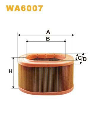 WIX Filters WA6007 Air Filter