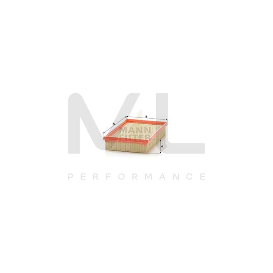 MANN-FILTER C 2579 Air Filter Filter Insert