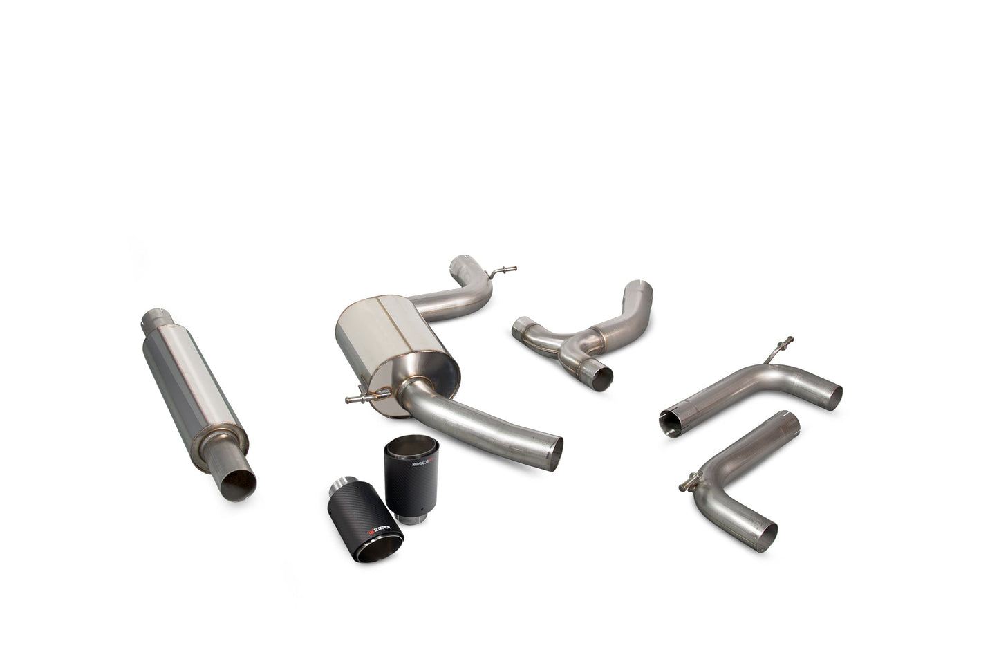 Scorpion SVW043CF VW Golf MK7 Gti Resonated Cat-Back System | ML Performance US US