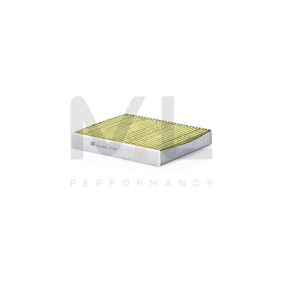 MANN-FILTER FP 2440 Pollen filter Activated Carbon Filter, Activated Carbon Filter with polyphenol, Particulate filter (PM 2.5), with antibacterial action, with fungicidal effect, FreciousPlus