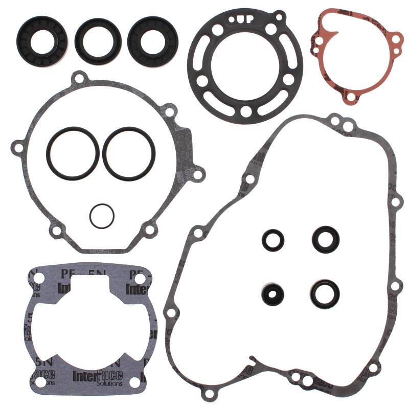 Vertex Pistons Vertex Gaskets 95-97 Kawasaki KX100 Complete Gasket Kit w/ Oil Seals