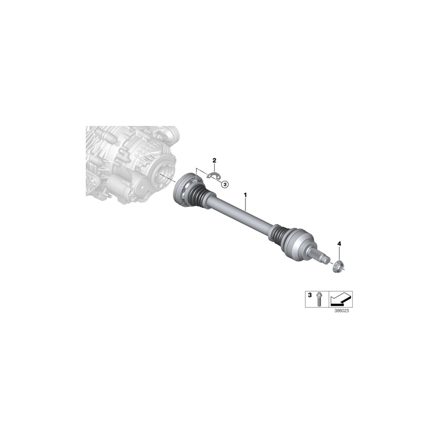 Genuine BMW 33207850144 Reinforcement D=10M (Inc. X5 M & X6 M) | ML Performance US Car Parts