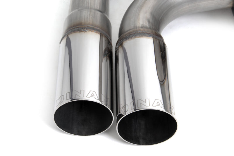 Dinan 17-20 BMW 330i/430i (F30/F31/F32/F33/F36) Free Flow Axleback Exhaust System - Polished Tips
