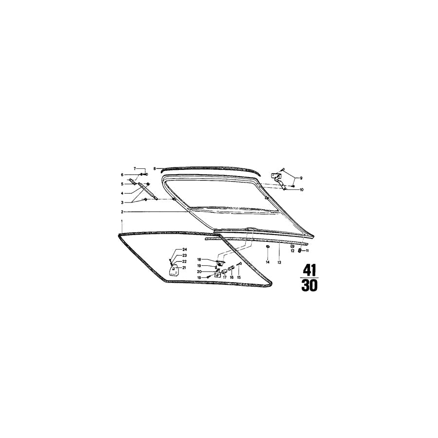 Genuine BMW 51135676194 Clamp (Inc. 1800, 1500 & 2000ti) | ML Performance US Car Parts