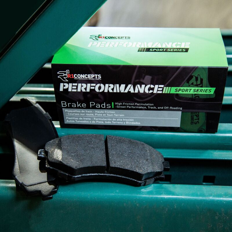 R1 Concepts R1 04-12 Chevrolet Malibu Rear Performance Sport Pads & Hardware Kit