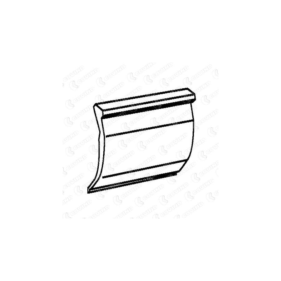 Covind C39/222 Panelling, Mudguard