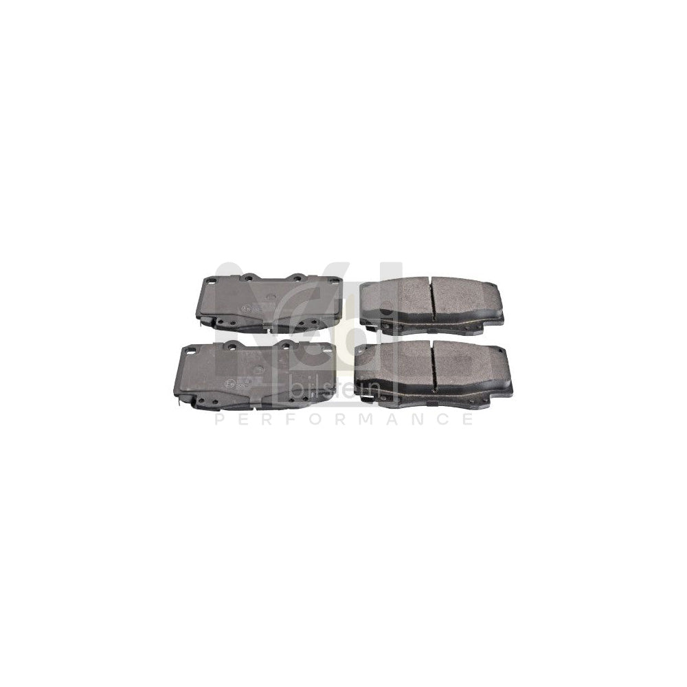 Febi Bilstein 116287 Brake Pad Set Front Axle, With Acoustic Wear Warning