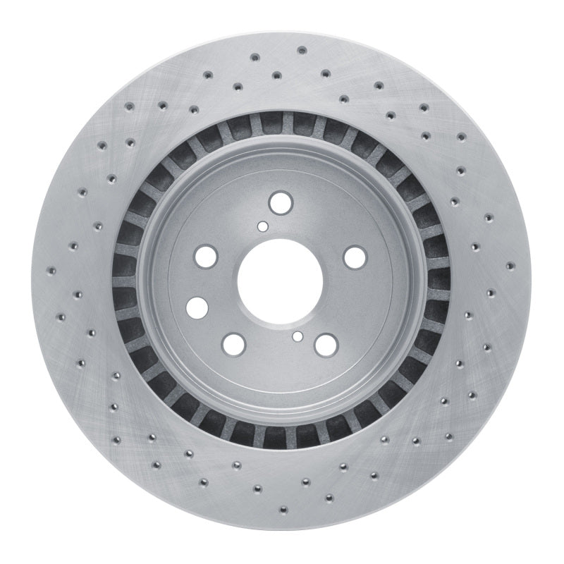 DFC 08-14 Lexus IS F Rear Drilled Brake Rotor