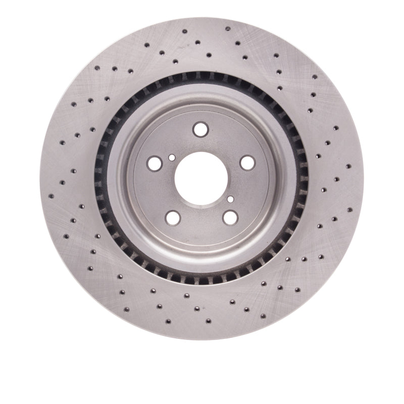 DFC 08-14 Lexus IS F Front Drilled Brake Rotor