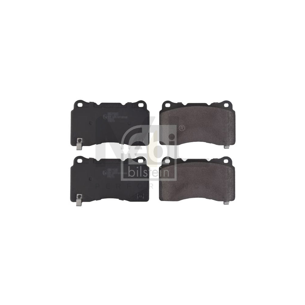 Febi Bilstein 116151 Brake Pad Set Front Axle, With Acoustic Wear Warning