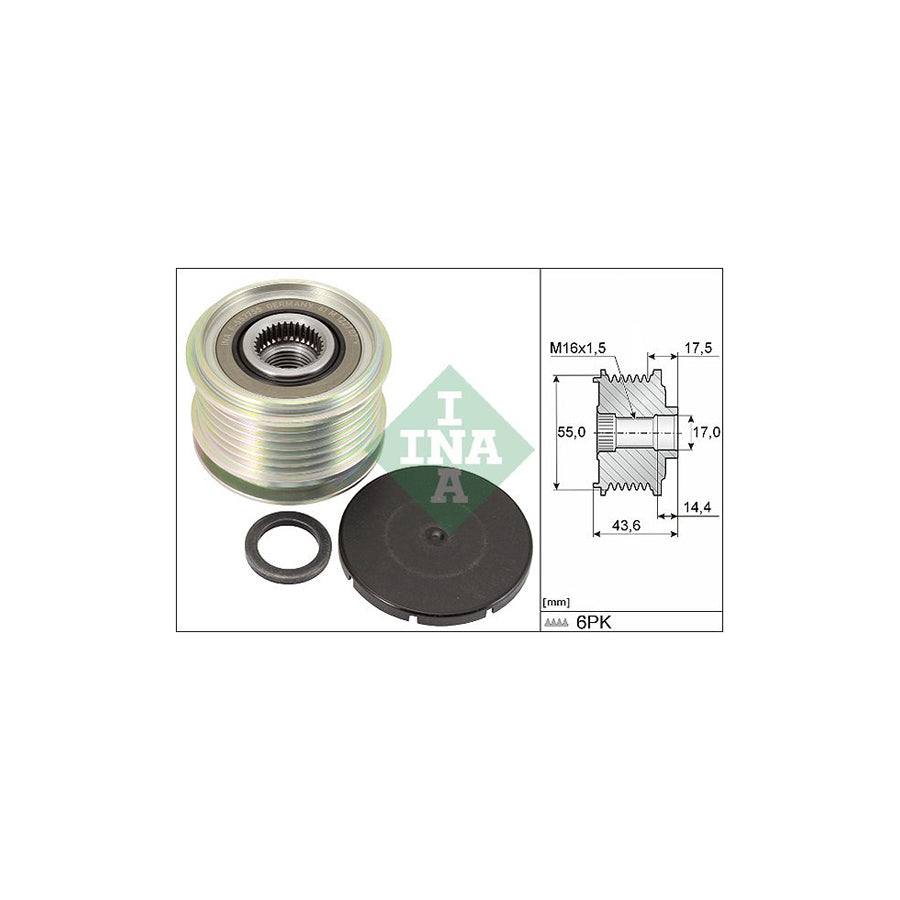 Ina 535 0105 10 Alternator Freewheel Clutch | ML Performance US Car Parts