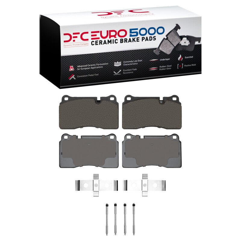 DFC 06-09 Land Rover Range Rover Sport Front Euro 5000 Ceramic Brake Pads and Hardware Kit