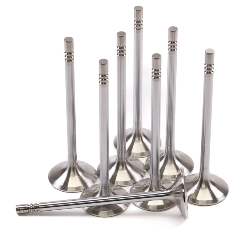 GSC Power Division GSC P-D Ford Mustang 5.0L Coyote Gen 1/2 32.75mm Head (+1mm) Chrome Polish Exhaust Valve - Set of 8
