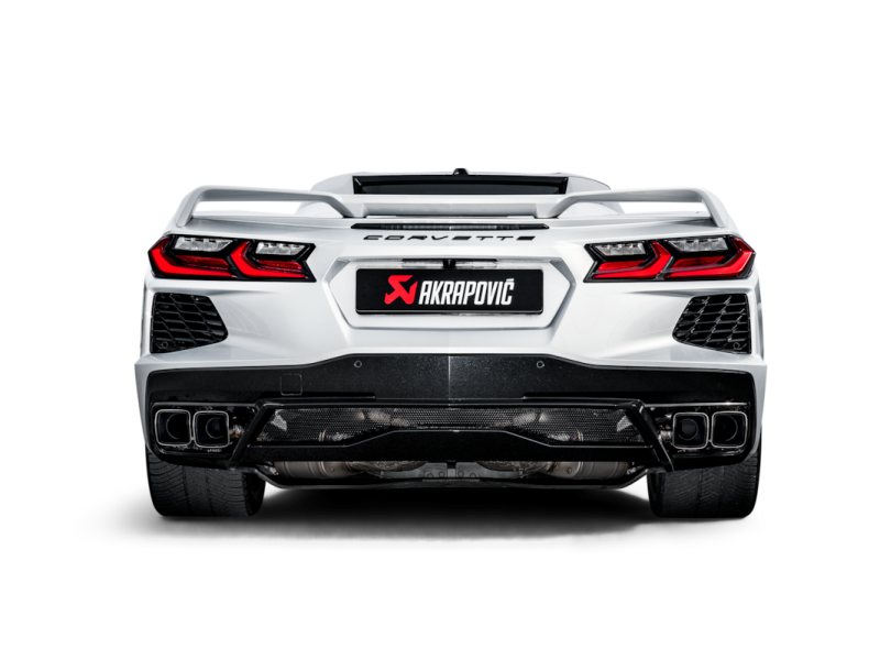Akrapovic Akrapovic 2020 Chevrolet Corvette Stingray (C8) OPF/GPF Slip-On Line (Titanium) w/ Titanium Tips