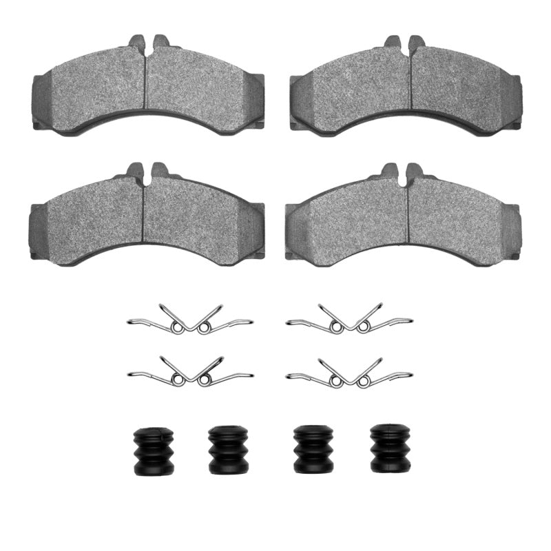 R1 Concepts R1 02-06 Dodge Sprinter 2500 Front/Rear Semi Met Pads & Hardware Kit