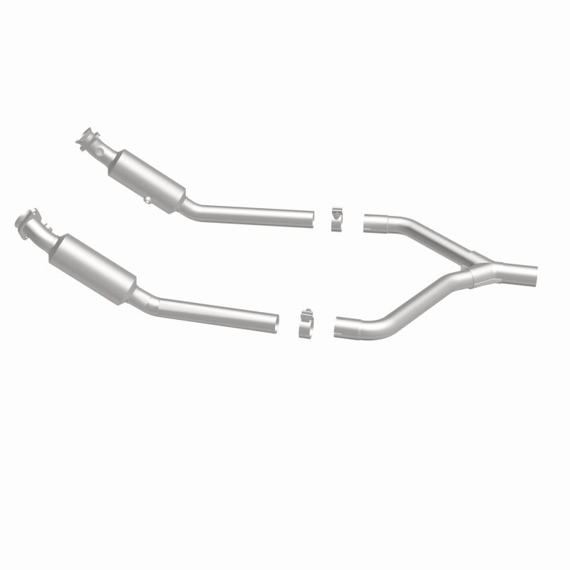 MagnaFlow Direct Fit Catalytic Converter 05-10 Ford Mustang 4.0L Y-Pipe Assembly