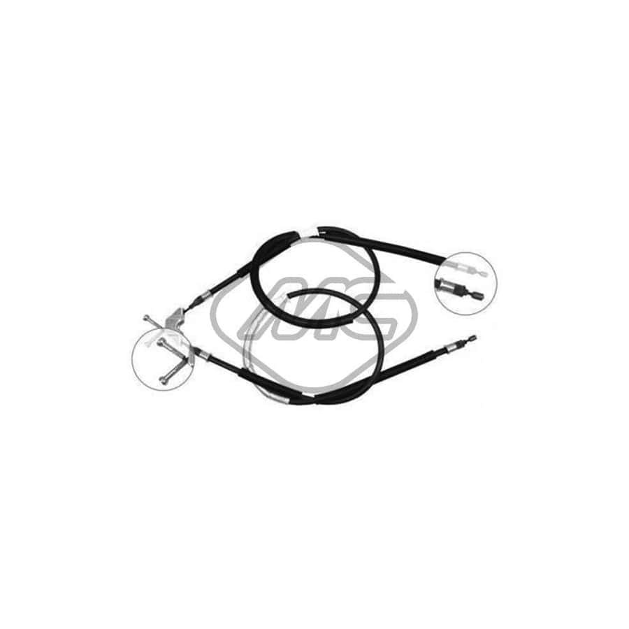Metalcaucho 82594 Throttle Cable for OPEL CORSA