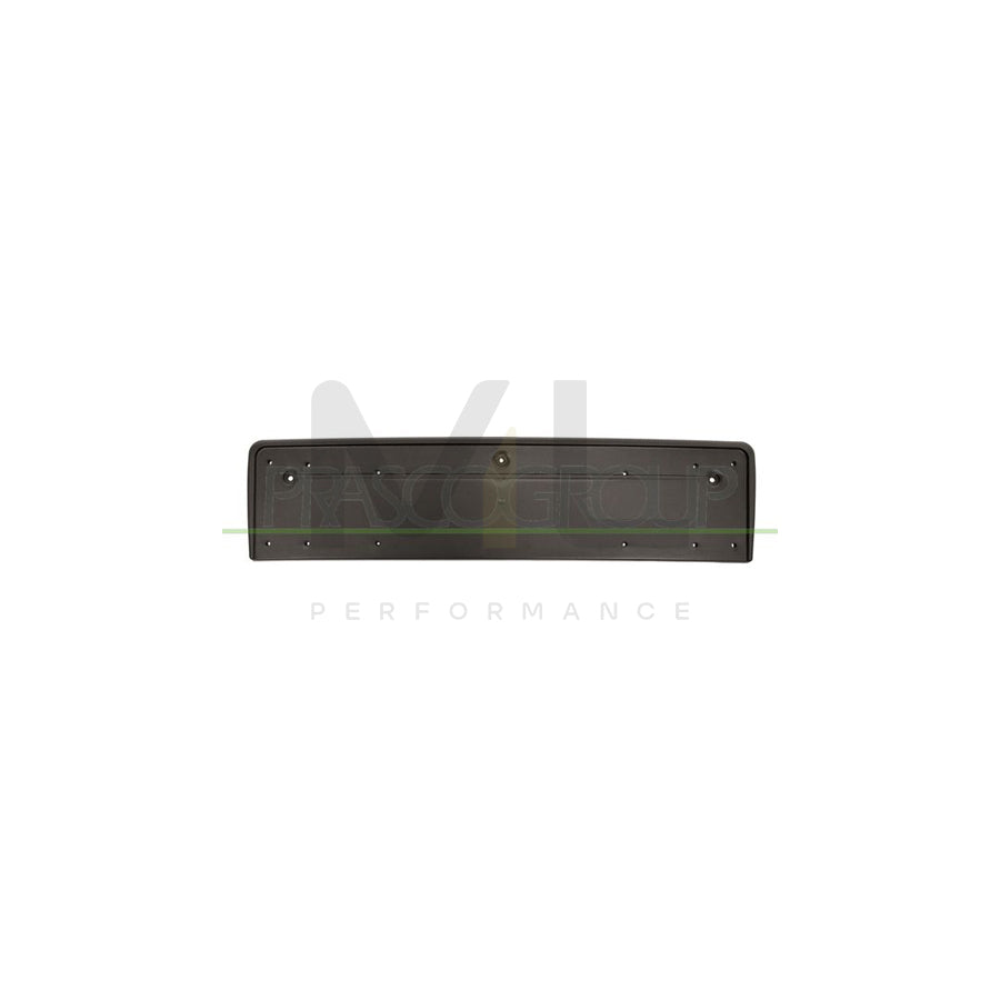 PRASCO BM0451225 Number plate holder for BMW 5 Series Front, Black, frameless