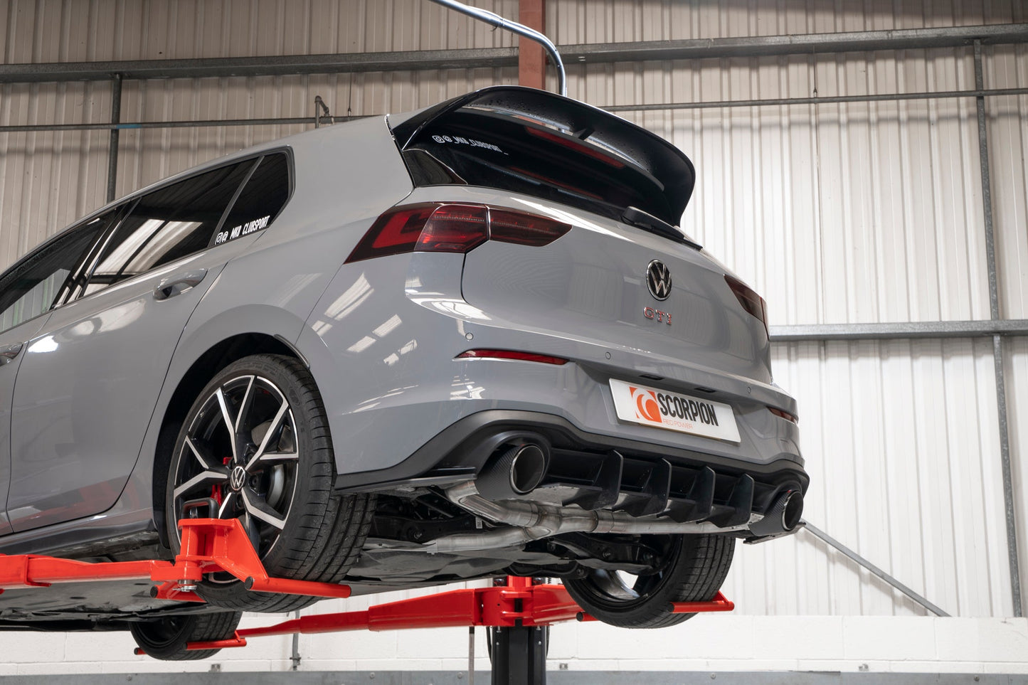 Scorpion SVWS070CF VW Golf GTI MK8 Non-Resonated Predator Gpf-Back System | ML Performance US US