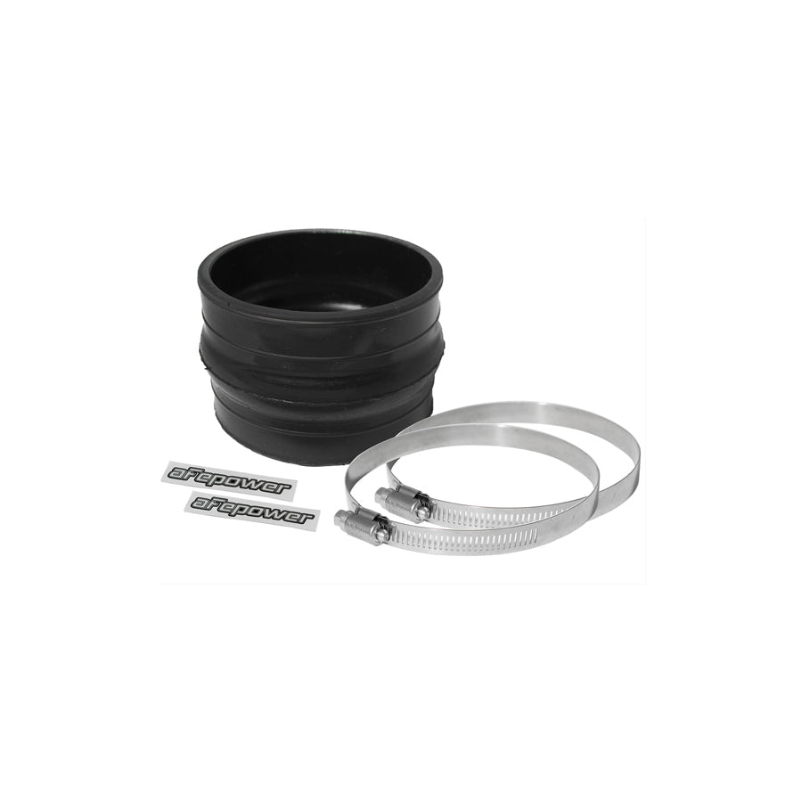 aFe 59-00010 (4 IN ID x 3 IN L) Straight Coupler w/ Hump - Black Replacement Coupling Kit | ML Performance US Car Parts