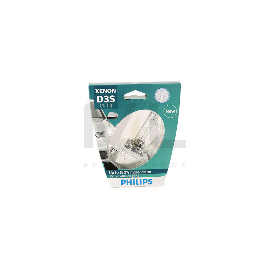 PHILIPS Xenon X-tremeVision gen2 42403XV2S1 Bulb, spotlight D3S (Gas Discharge Lamp) 42V 35W PK32d-5 4800K Xenon | ML Performance Car Parts