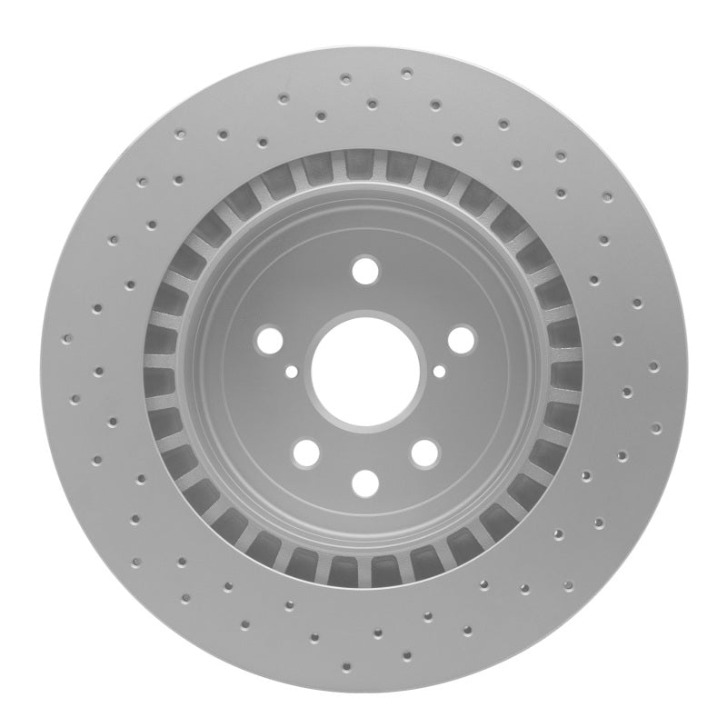 DFC 08-14 Lexus IS F Rear Drilled GeoSPEC Coated Rotor