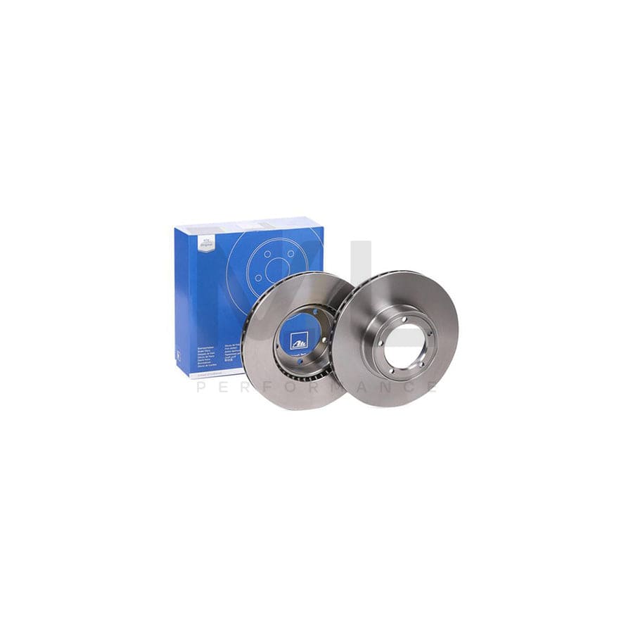 ATE 24.0122-0109.1 Brake Disc Vented - 1 piece