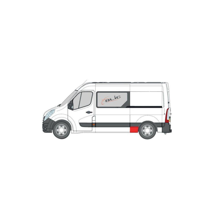 Blic 6504-03-6089581P Wing Fender