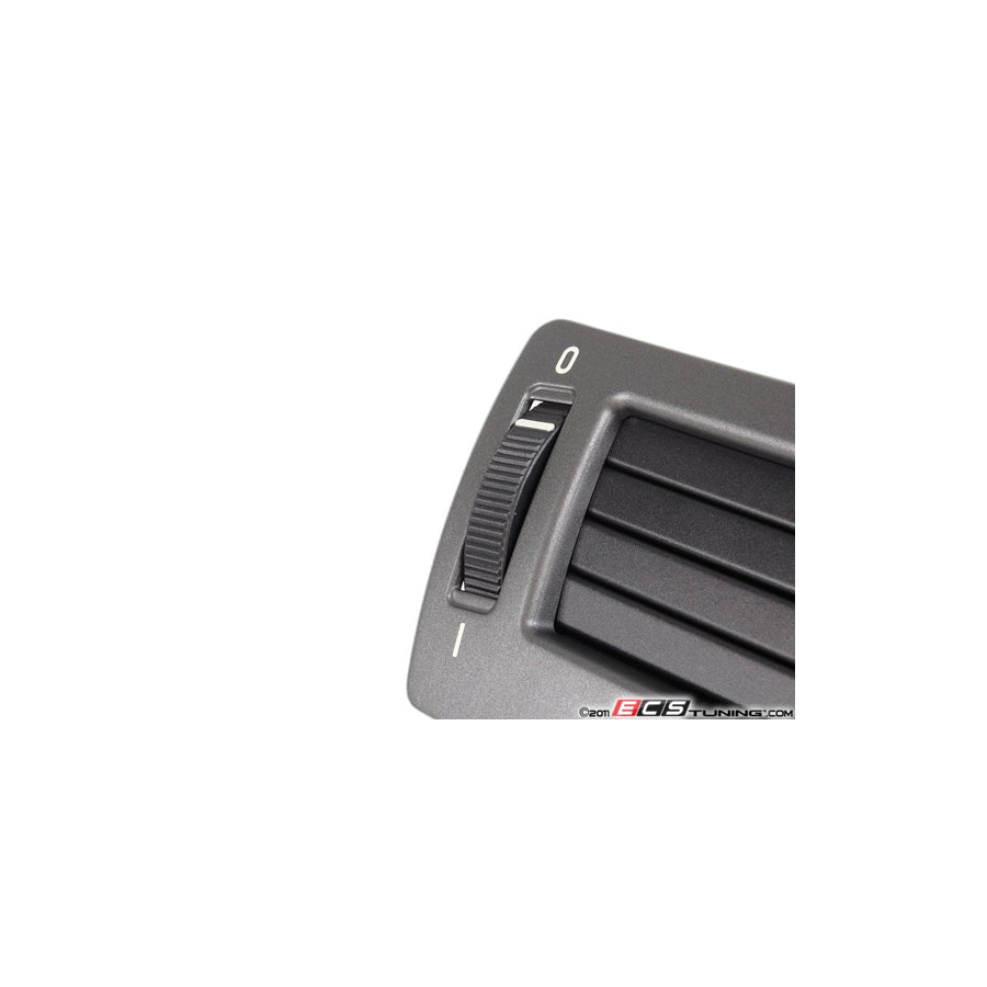Genuine BMW 64227007226 E65 E67 E66 Fresh Air Grille, Right DARK SILVER (Inc. 745LiS, 735Li & 760i) | ML Performance US Car Parts