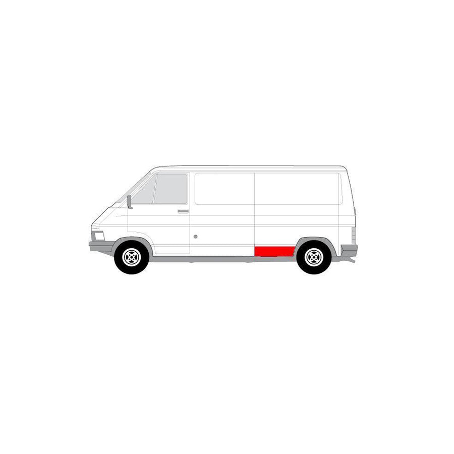 Blic 6504-03-6061593P Wing Fender For Renault Trafic