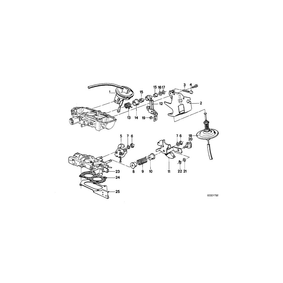 Genuine BMW 13119067408 E21 E28 E12 Gasket Asbestos Free (Inc. 316 & 518) | ML Performance US Car Parts