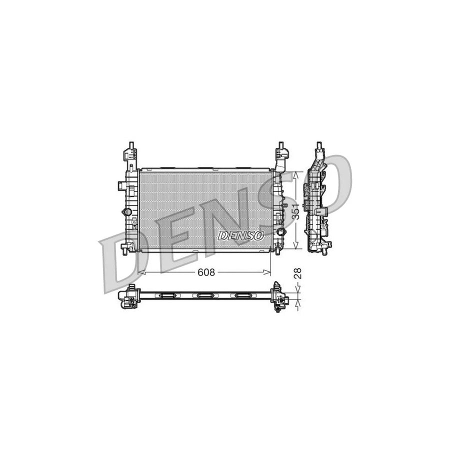 DENSO DRM20091 Engine Radiator