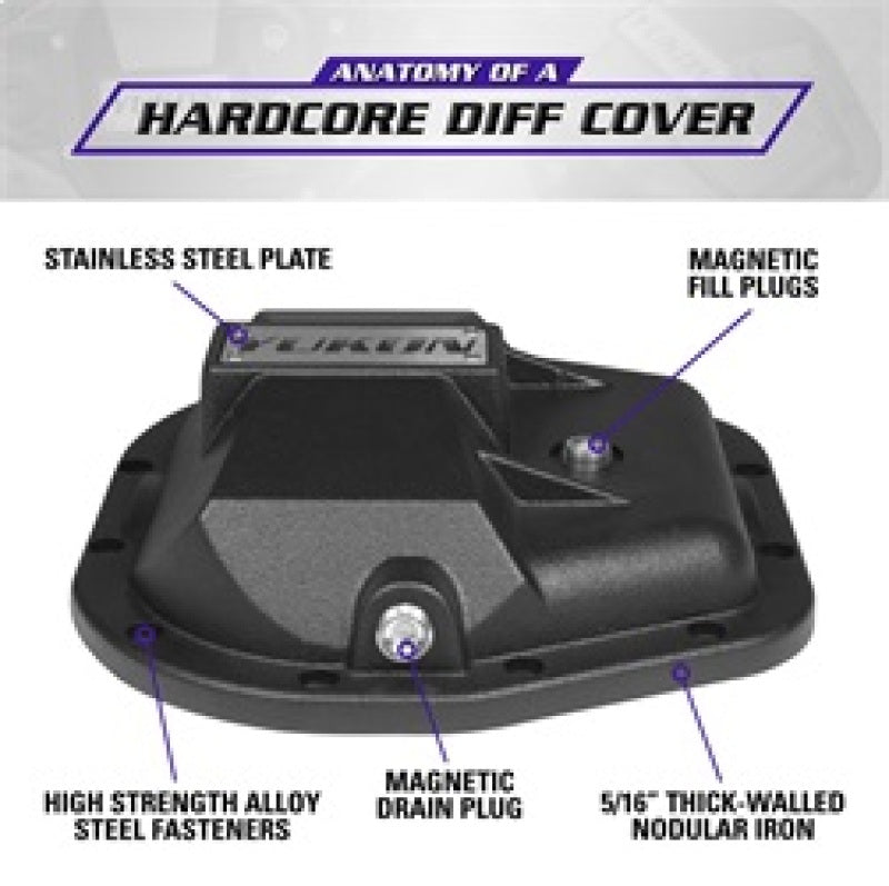 Yukon Gear & Axle Yukon Gear 97-17 Ford E150 9.75in Rear Differentials Hardcore Cover