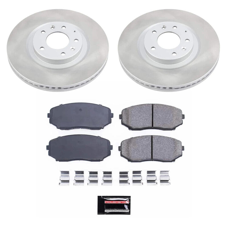 PowerStop Power Stop 07-15 Mazda CX-9 Front Semi-Coated Rotor Kit