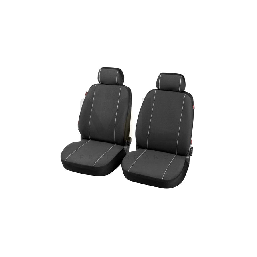 WALSER Modulo 13556 Car seat cover Black, Polyester, Front