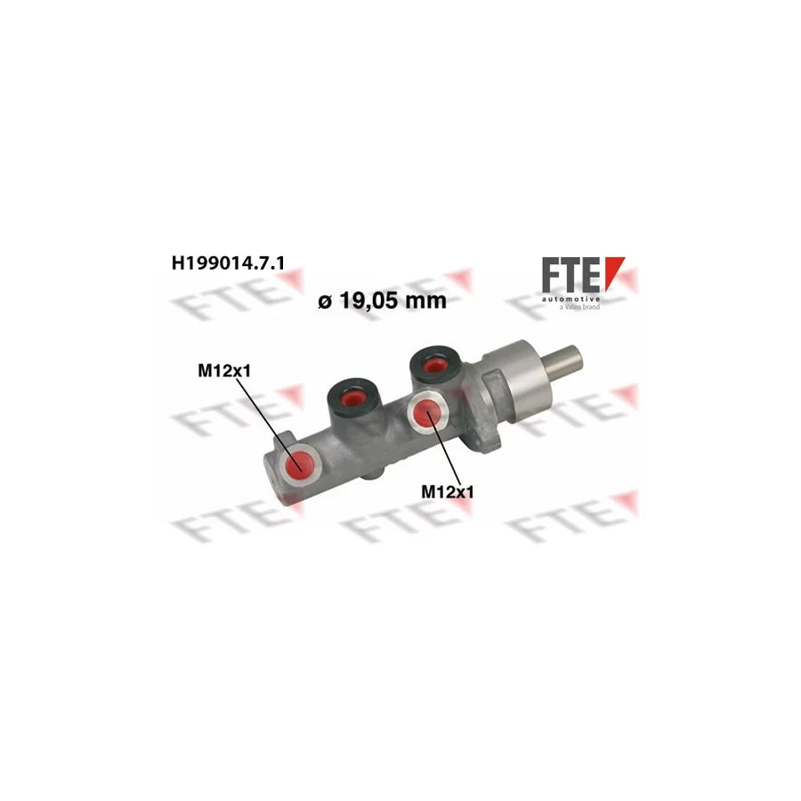 FTE 9220074 Brake Master Cylinder for Smart City-Coupe (450)
