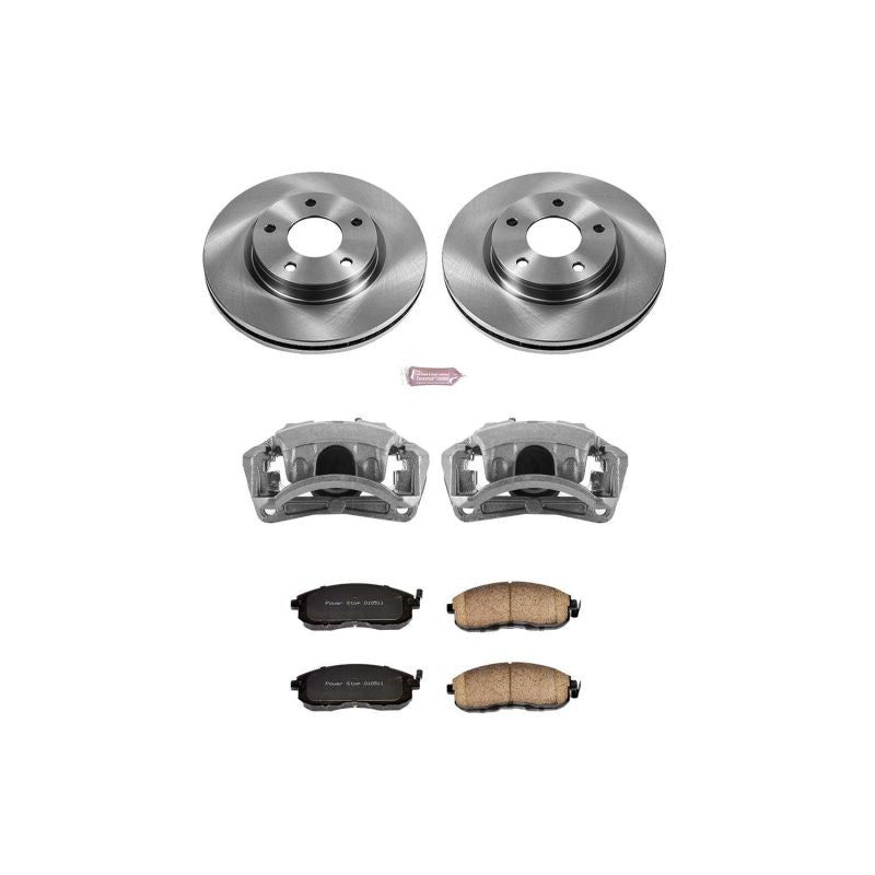 PowerStop Power Stop 13-18 Nissan Sentra Front Autospecialty Brake Kit w/Calipers