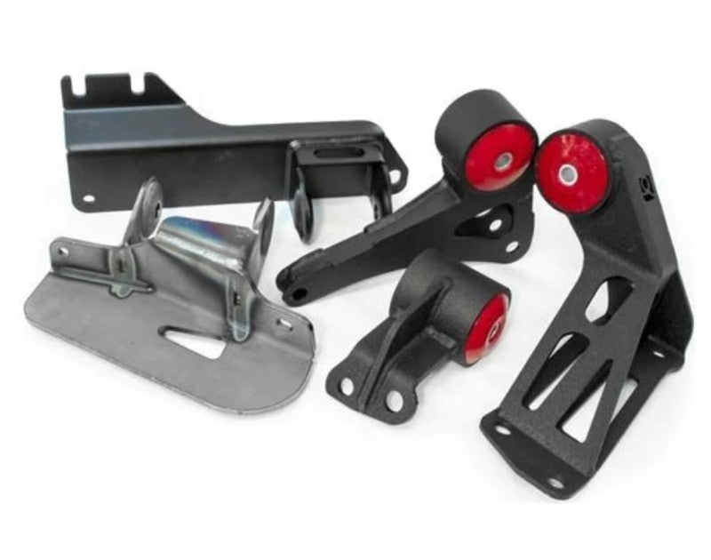 Innovative Mounts Innovative 88-91 Civic K-Series Black Steel Mounts 95A Bushings