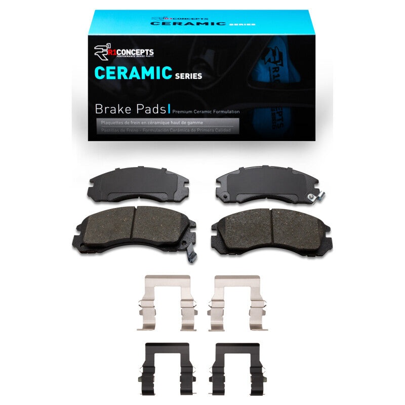 R1 Concepts R1 90-22 Dodge Stealth Front Ceramic Brake Pads & Hardware Kit