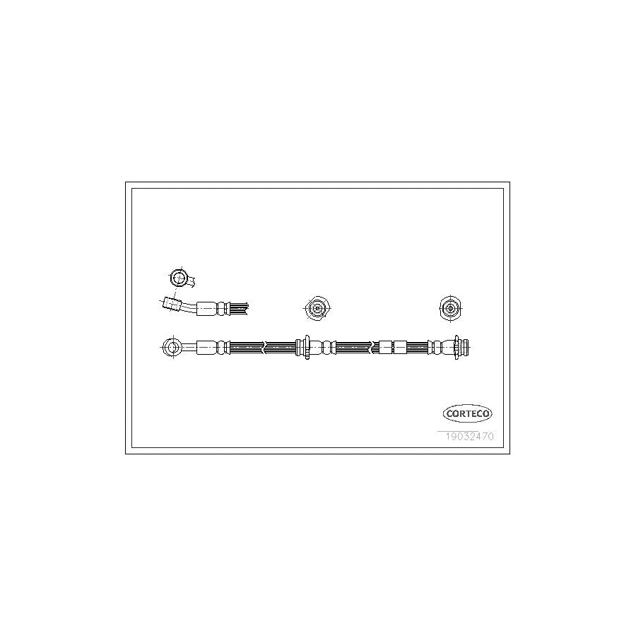Corteco 19032470 Brake Hose